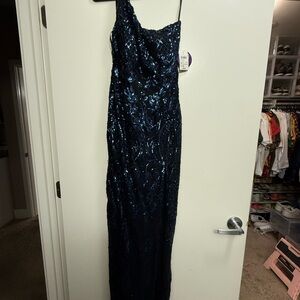 Windsor Midnight Blue Sequin Dress
